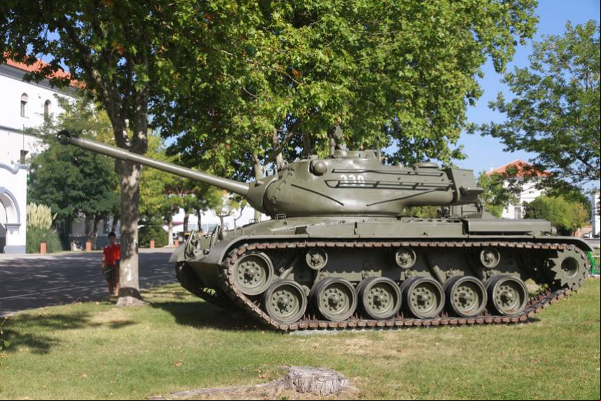 El carro de combate M-47