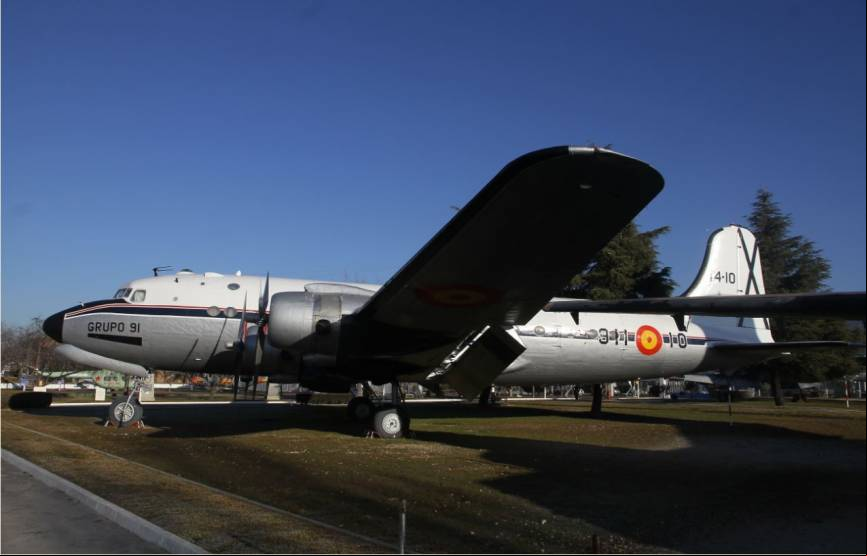 Uno de los aviones m