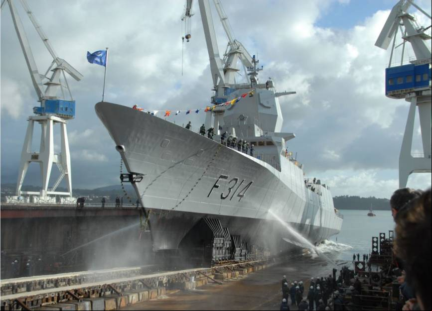 Botadura de la F-314 " Thor Heyerdahl "