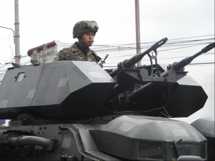 Detalles de la torreta del VCT-A2 (J. Montes/defensa.com)