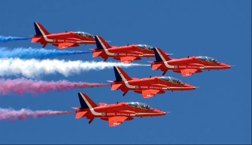 Red arrows UK (Reino Unido)