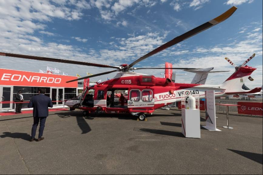 El AW139M puede realizar una amplia gama de misiones, incluyendo el Soporte de Campo de Batalla, Transporte, Soporte de Log