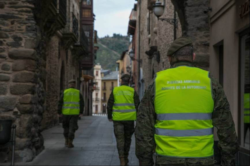 Las funciones de dichas unidades han sido principalmente las de dar apoyo a las FFCCSE durante el estado de Alarma.