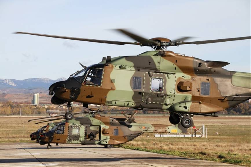Ya se han recibido los NH90 del primer lote pedido por el ET y es probable que el n