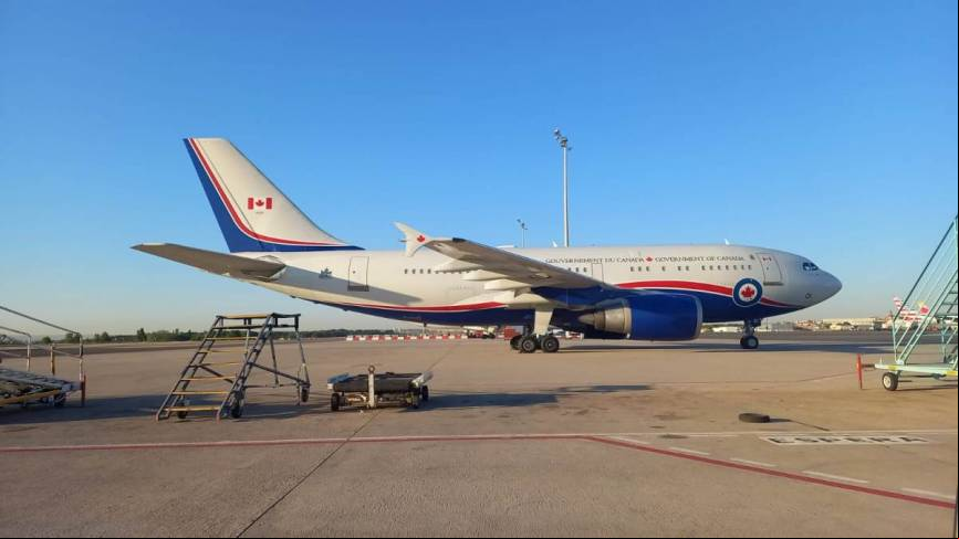 El veterano Airbus A310 de la Real Fuerza A