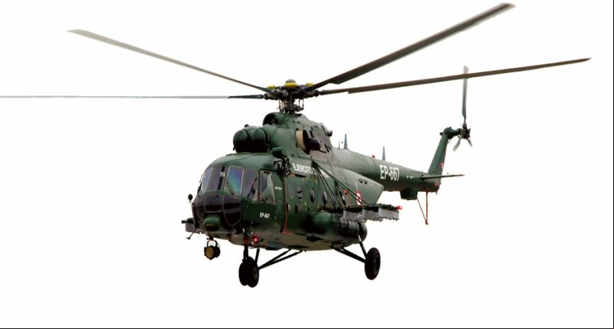 Mi-171Sh-P Hip H, Matricula EP-667.