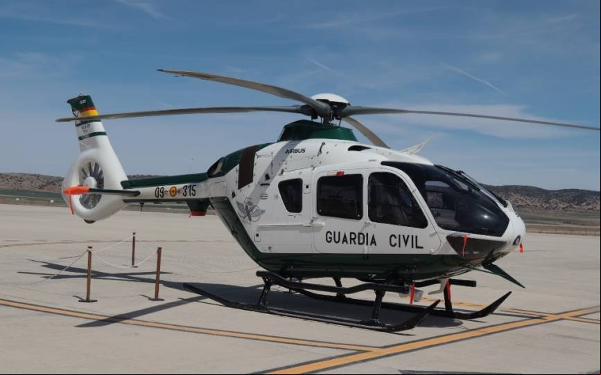 El primero de los H135 entregados por Airbus Helicopters, hecho que se produzco oficialmente en octubre de 2022.