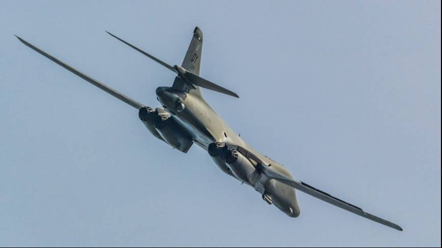 Uno de los B-1B de la BTF 24-2. (foto Jos