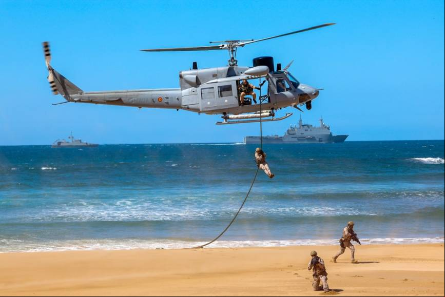 Uno de los nuevos helic