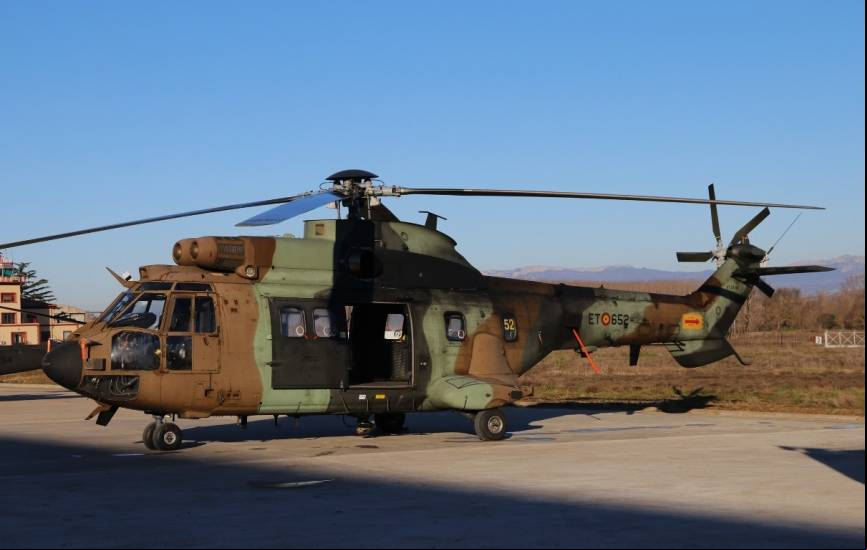 Desde la sevillana base de El Copero lleg