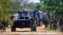 Convoy militar de la Fuerza Armada Venezolana. (Foto: Ministerio de Defensa de Venezuela)