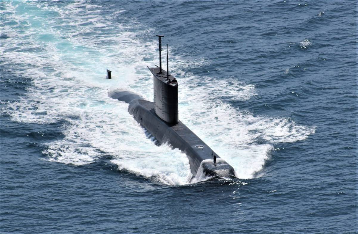 Un submarino de la Armada de Chile. (foto: Armada de Chile)