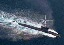 Submarino clase Scorpene de la Armada de Chile en el ejercicio Submarino Diesel-El