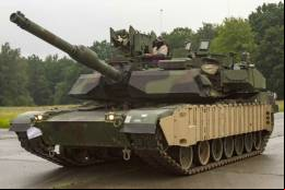 El carro de combate Abrams estadounidense dotado de Trophy (Rafael)