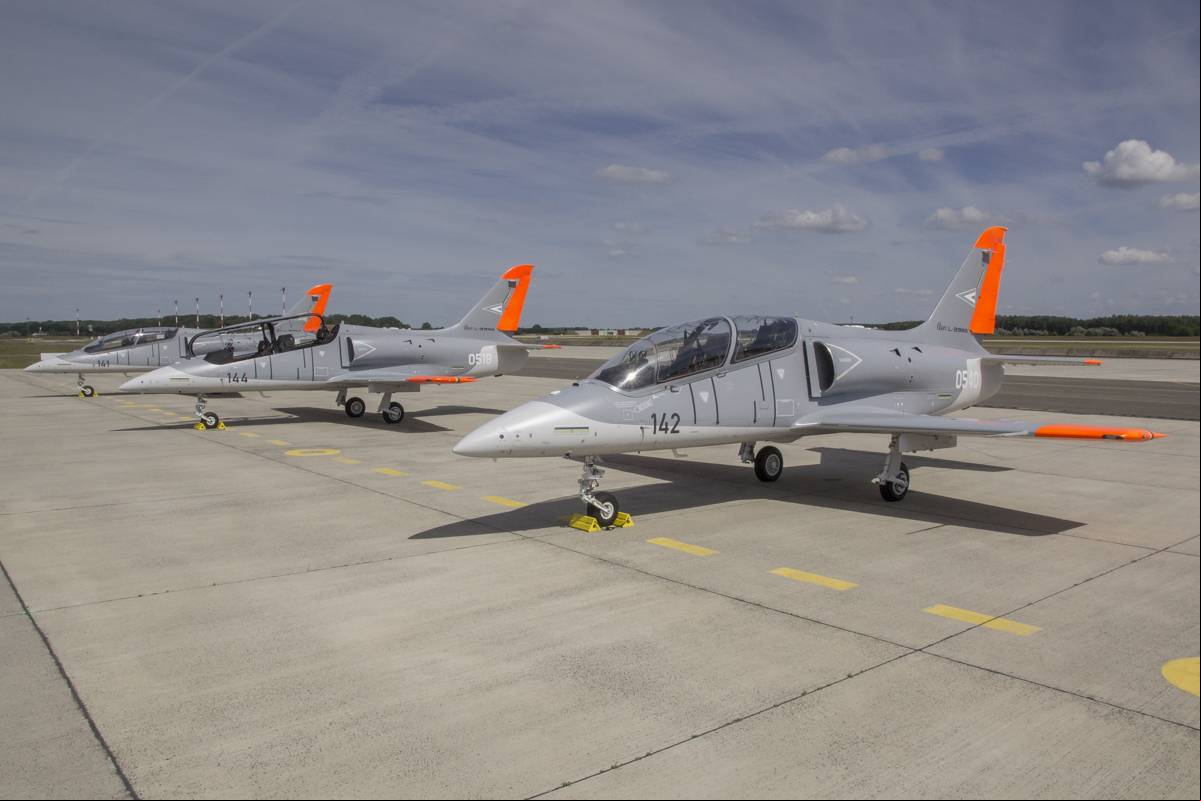 Los tres primeros L-39NG de la Fuerza A